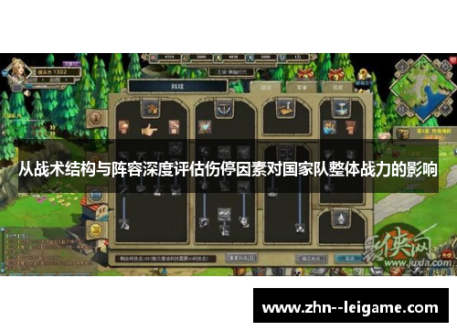 从战术结构与阵容深度评估伤停因素对国家队整体战力的影响 从战术结构与阵容深度评估伤停因素对国家队整体战力的影响